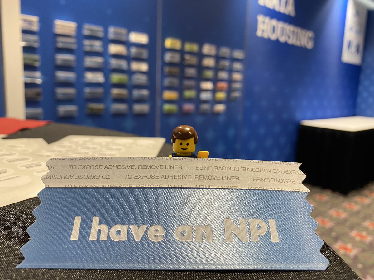 All checked in! Who is at NATA? So excited to see everyone back in action! #legoATC #nata2022
