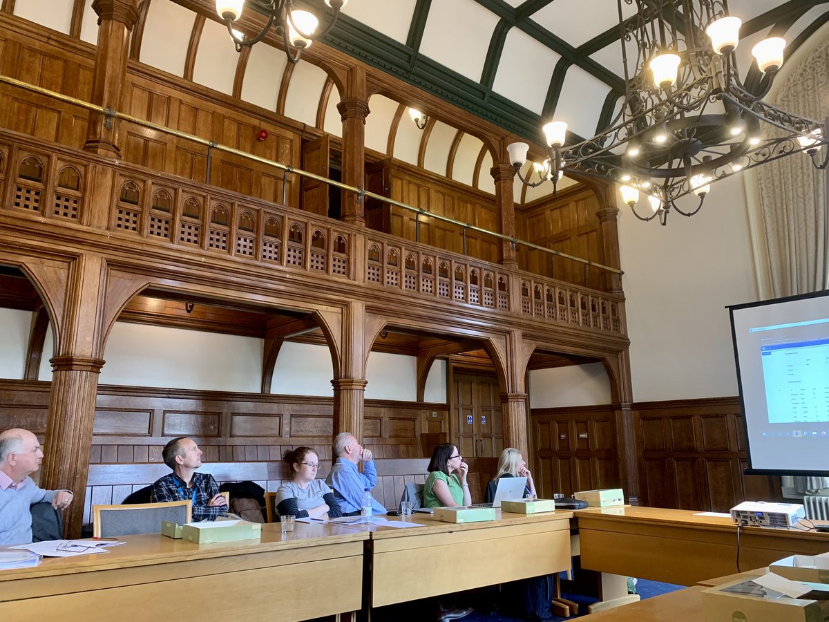 First <a href="/ID_LIVER/">ID LIVER</a> quarterly meeting in person. Not a bad room <a href="/OfficialUoM/">The University of Manchester</a> !