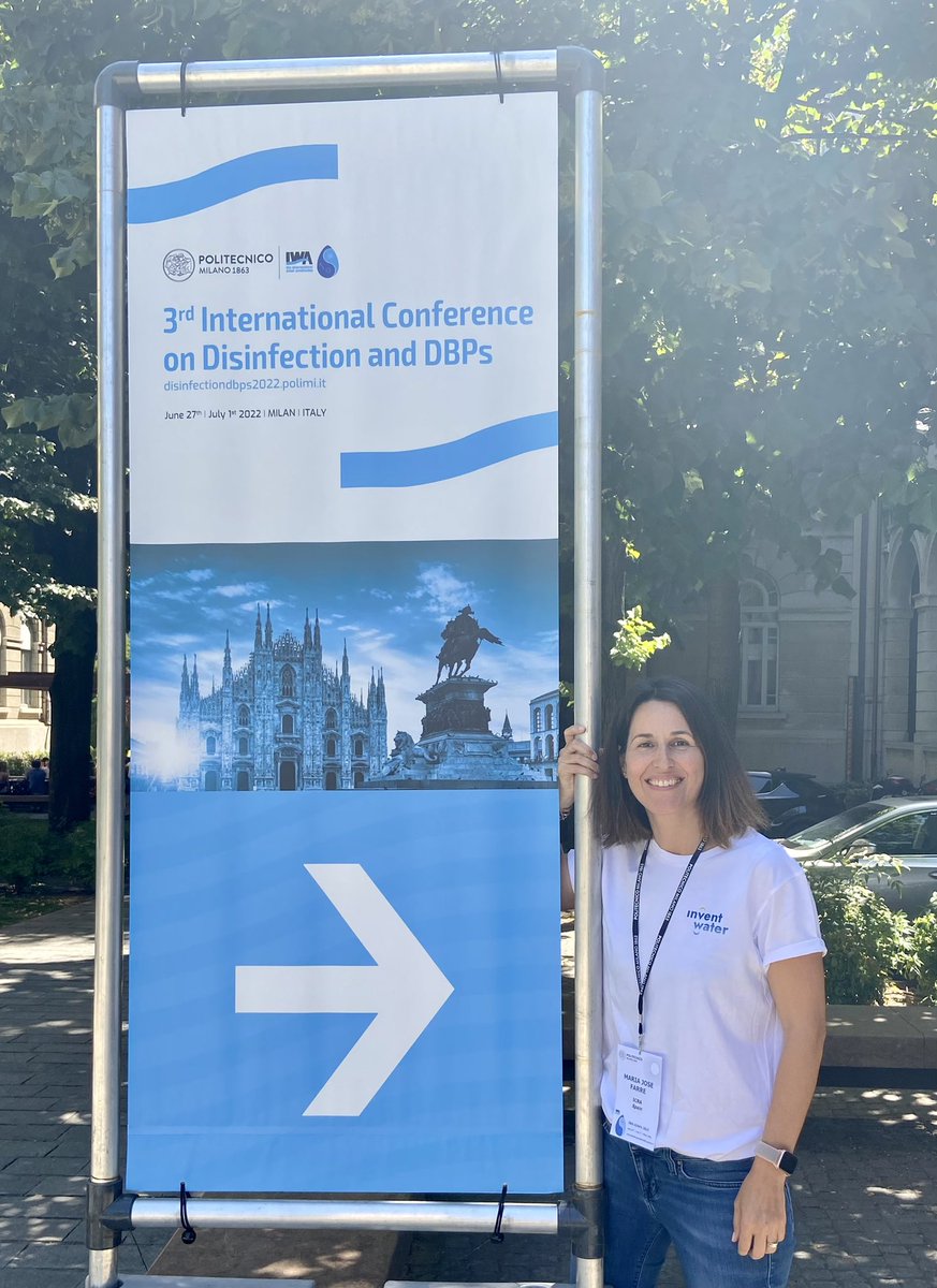 Maria José Farré (@mariajose_farre) on Twitter photo Proudly wearing my <a href="/invent_water/">inventWater</a> t-shirt at the IWA international conference on DBPs in Milan. I see plenty of space to showcase our DBP forecasting work by ESR <a href="/AngelaPedregal1/">Angela Pedregal</a> in the next one. Proudly wearing my <a href="/invent_water/">inventWater</a> t-shirt at the IWA international conference on DBPs in Milan. I see plenty of space to showcase our DBP forecasting work by ESR <a href="/AngelaPedregal1/">Angela Pedregal</a> in the next one.