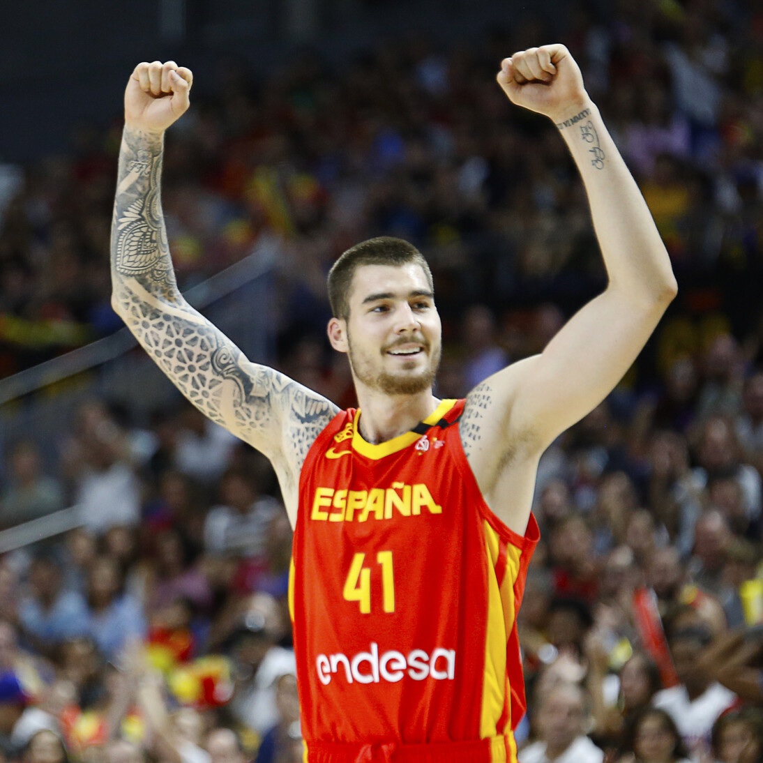 🇪🇸🚨  SORTEO 🚨🇪🇸

¿Quieres la camiseta de JUANCHO HERNANGÓMEZ?

1⃣ Sigue a <a href="/GIGANTESbasket/">Gigantes del Basket</a> 
2⃣ RT y LIKE a este tweet

¡Viste como B̶o̶ ̶C̶r̶u̶z̶ <a href="/juanchiviris41/">Juancho Hernangomez</a>! 

Válido hasta el día 9 de julio | #FIBAWC #WinForAll