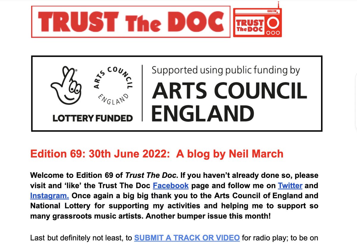 Neil March (Trust The Doc Media/ICMP) tweet media