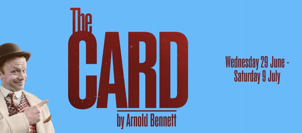 Huge love &amp; luck to the phenomenal GARETH CASSIDY (<a href="/GarethCassidy/">Gareth Cassidy</a>) and all @claybodytheatre as they open a new joyous adaptation by @mca_debbie of THE CARD <a href="/FentonTownHall/">Friends of Fenton Town Hall</a> - directed by @broadsider101 it promises to be very special indeed! More here: amberltd.co.uk/gareth-cassidy…