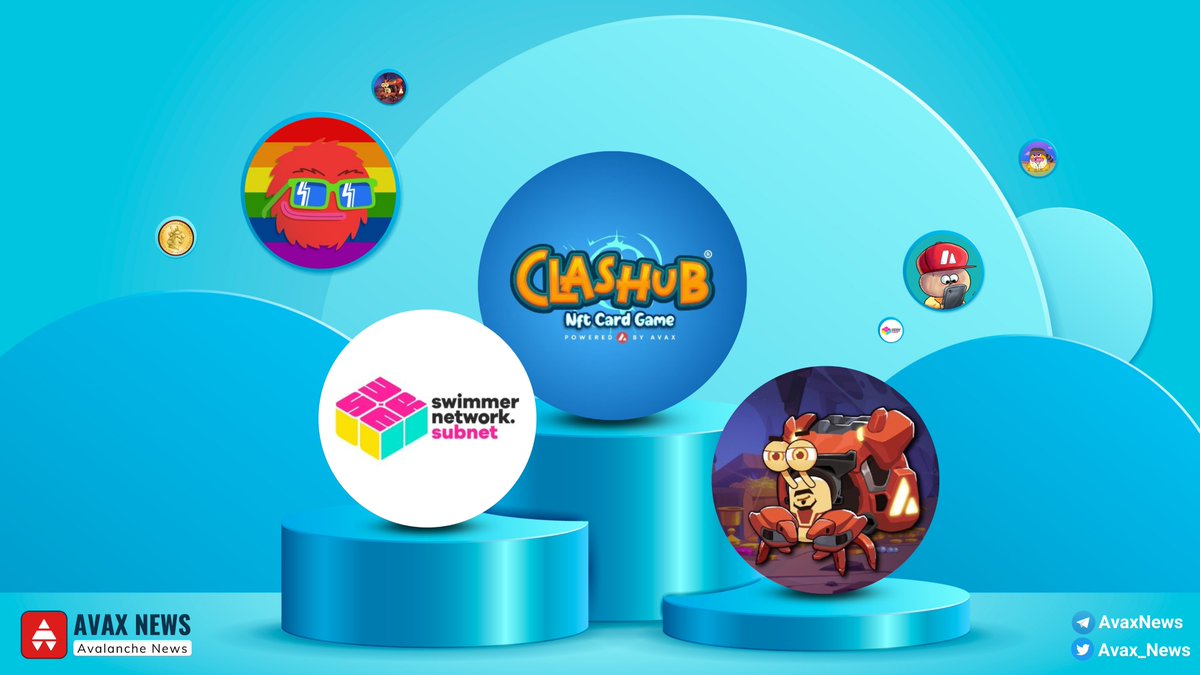 AvaxNews9000๐บ (@avax_news) on Twitter photo ๐ขCLASHUB TESNET STARTING COMING SOON
<a href="/theclashub/">Clashub</a> is the world's first multi-network #NFT based #cardgame.
โ
<a href="/PlayCrabada/">Crabada (๐ฆ,๐ฆ) ๐บ</a>, @apa_nft, <a href="/FunnelheadsNft/">Funnelheads</a>, <a href="/firatinsayfasi/">Fฤฑrat NFT ๐บ</a> and <a href="/PeacefulToadz/">Peaceful Toadz</a> have already been verified on the platform.
#Testnet: July 20th on <a href="/swimmer_network/">Swimmer Network (Subnet) || NOW LIVE! ๐โโ๏ธ๐ฎ๐ฆ๐ฆ</a> . ๐ขCLASHUB TESNET STARTING COMING SOON
<a href="/theclashub/">Clashub</a> is the world's first multi-network #NFT based #cardgame.
โ
<a href="/PlayCrabada/">Crabada (๐ฆ,๐ฆ) ๐บ</a>, @apa_nft, <a href="/FunnelheadsNft/">Funnelheads</a>, <a href="/firatinsayfasi/">Fฤฑrat NFT ๐บ</a> and <a href="/PeacefulToadz/">Peaceful Toadz</a> have already been verified on the platform.
#Testnet: July 20th on <a href="/swimmer_network/">Swimmer Network (Subnet) || NOW LIVE! ๐โโ๏ธ๐ฎ๐ฆ๐ฆ</a> .