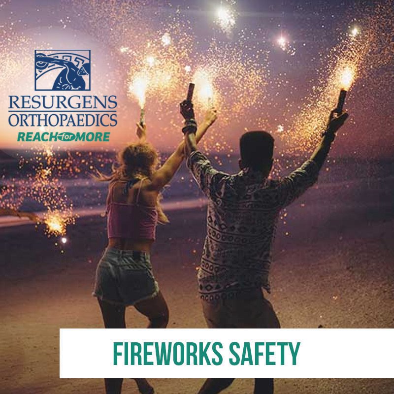 Fireworks can be the cause of several orthopaedic injuries.  Visit this page to learn more about Fireworks Safety.
resurgens.com/news/fireworks…