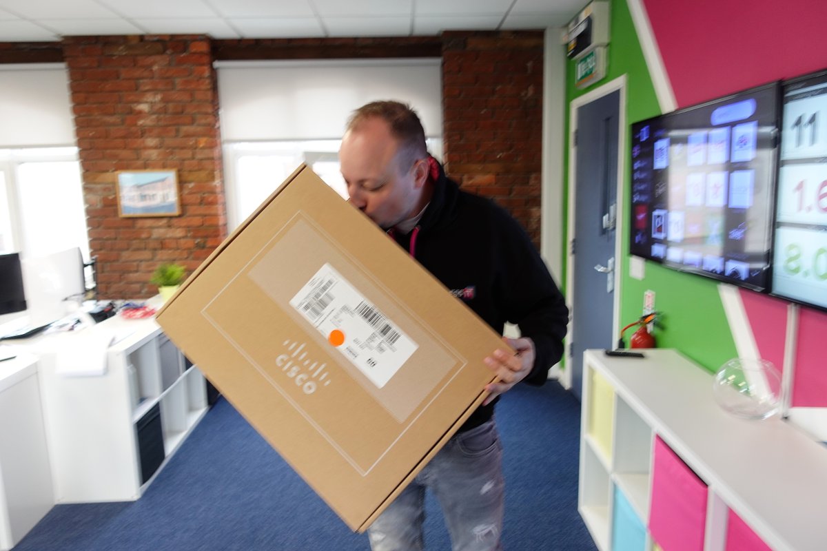 expressitgroup's tweet photo. Managing Director is so happy!
He even shouted across the office "SWITCH DAY, SWITCH DAY!"
These things are like gold dust at the moment, with the silicon chip shortage.
#Switches #HappyManager #ManagingDirector https://t.co/FhVnA8wXKk