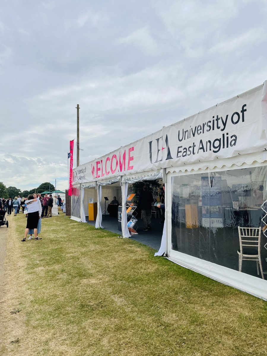 uniofeastanglia's tweet photo. Here we are - stand 141! Today and tomorrow @norfolkshow 💓💙 https://t.co/sBmM835RTg