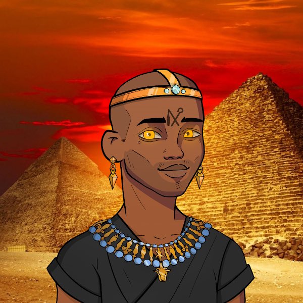 Set_VotK's tweet photo. One of the rare traits on the current collection; a background with the Pyramids of Giza. Only 38 (1.14%) of the total collection has this background
Good Luck 🤞to the trait hunters on the secondary market
#nft #nfts #valleyofthekings #votk #nftcollection #nftcommunity #opensea https://t.co/LHzD8mJEsJ