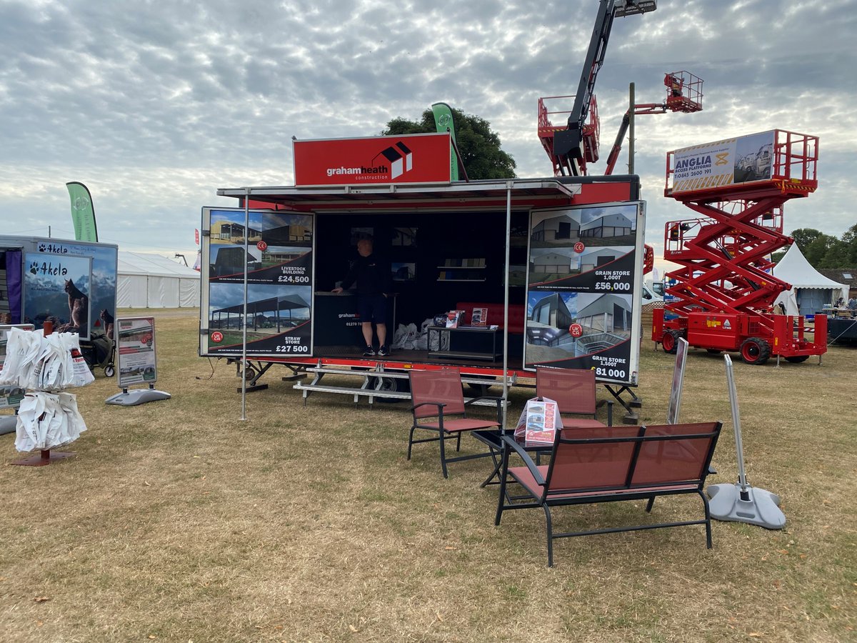 Visit us at The Royal Norfolk Show today at stand 234.
 We have a goody bags🛍 , drinks☕ and exclusive show offers✔ .
To see a full list of shows we are exhibiting at visit gh-construction.co.uk/shows-events/
#steelframebuildings #royalnorfolkshow