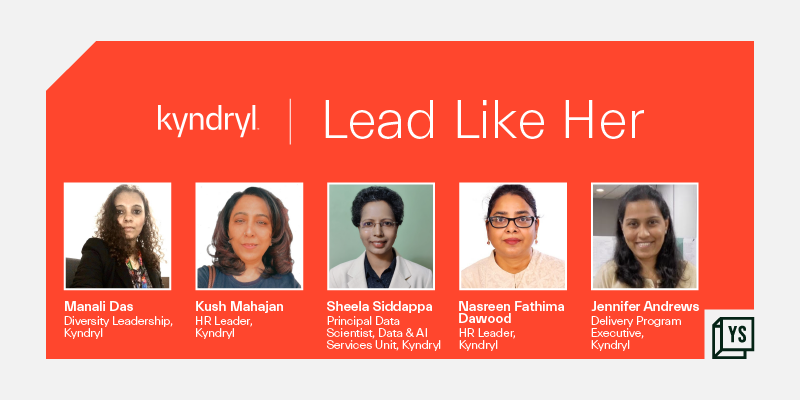YSEcosystem's tweet photo. Kyndryl’s senior executives share their milestones, challenges, learnings, and unforgettable experiences with YourStory in the ‘Lead Like Her’ series. 

Catch the series here - https://t.co/u2izPAcnB1 https://t.co/0HW1cLuBVF