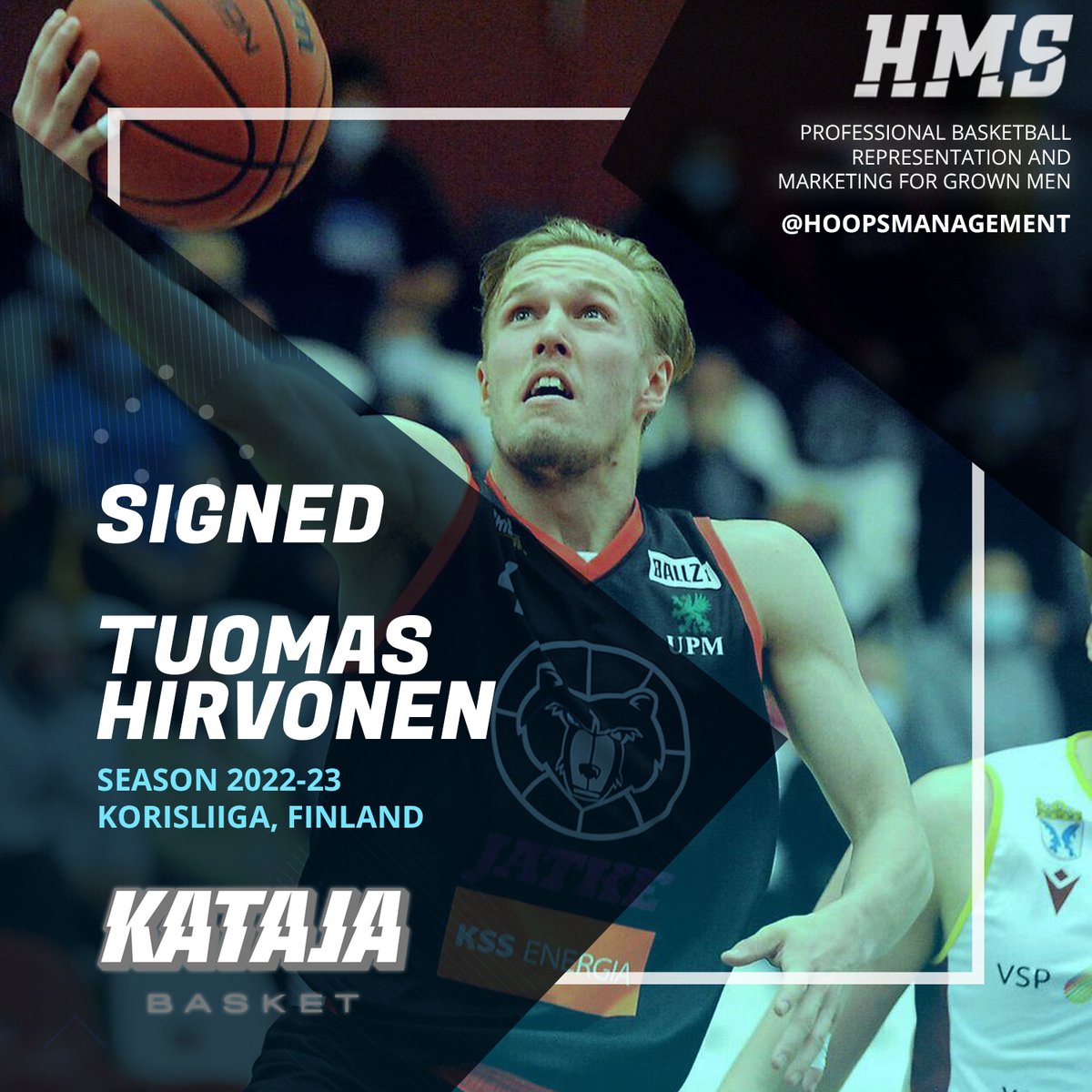 hoopsmanagement's tweet photo. @KatajaBasket @Korisliiga 🙌🙌 https://t.co/qKWFQI8qGV