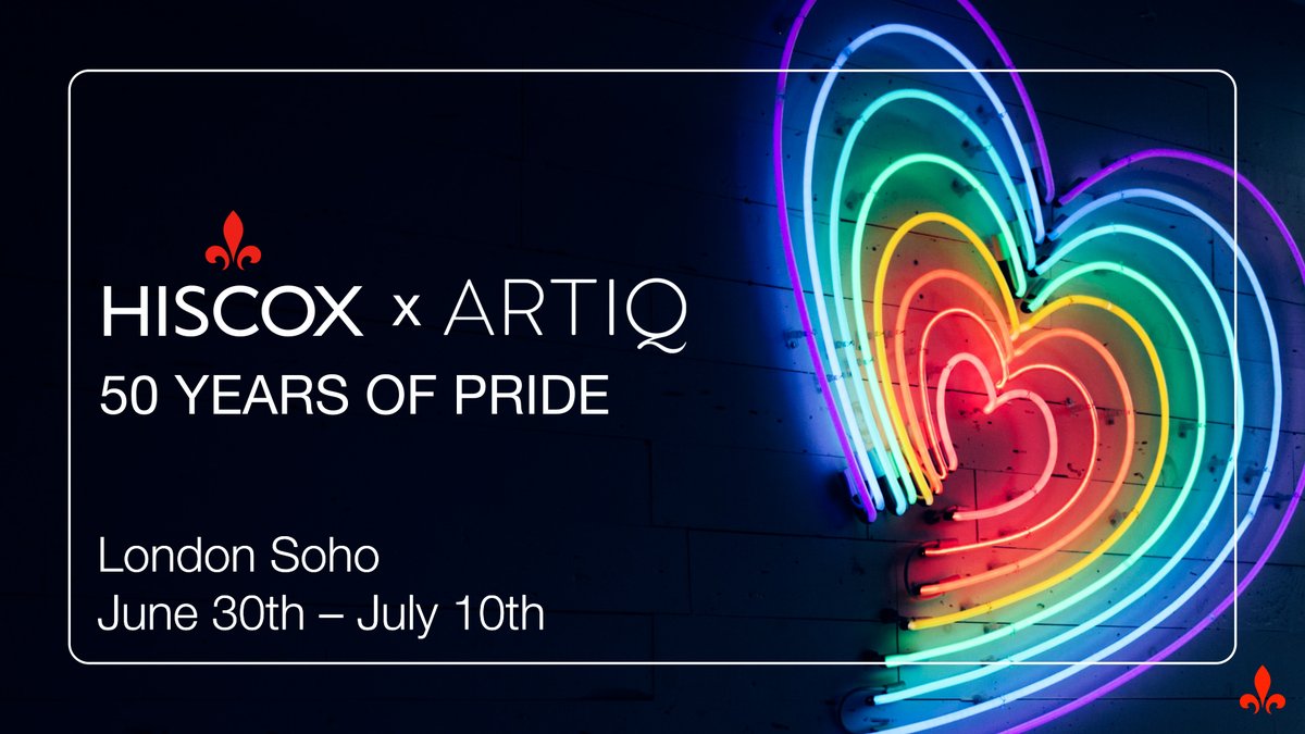 Celebrating difference, every day for 50 years 
🏳️‍🌈🏳️‍⚧️
We are partnering with ARTIQ for their fourth annual charity art exhibition Queer Frontiers. The pop up supports the LGBTQ+ community, showcasing art by outstanding queer artists and allies ➡️ bit.ly/3A97CZA