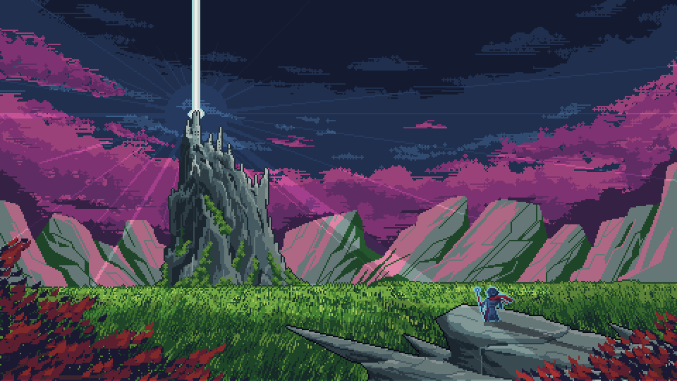 pixeljedi_'s tweet photo. Fantasy-themed concept art.

"Wizard's Journey"

#PixelArt
#PixelJedi 
#Fantasy
#ConceptArt
#Illustration https://t.co/K5fhiyxN4c