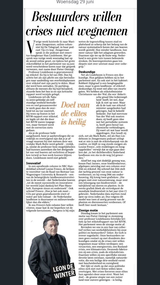 Spijker op z’n kop!