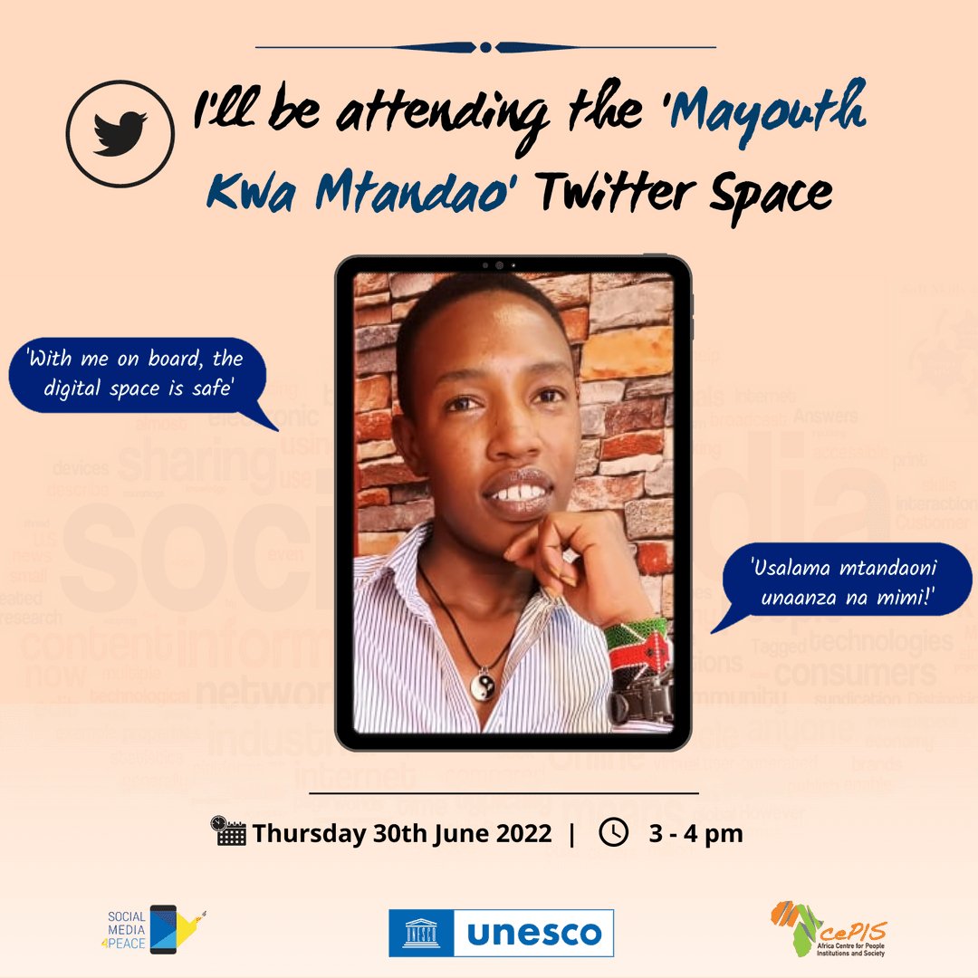 JerukaMuthoni's tweet photo. Your keyboard has the potential to enhance or degrade human mental health. Use the power of the button constructively.
#socialmediaday
#SocialMedia4PeaceKE
#ClickResponsiblyKE
@J_YouthAdvocate @a_cepis @UNESCOEast @MILCLICK @MagomaOumar @lulu https://t.co/iKgHick3Jv