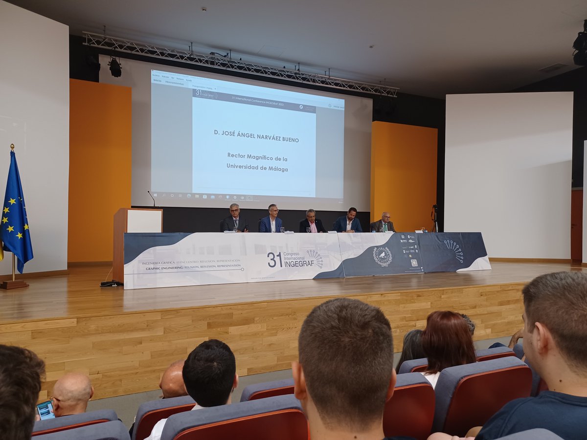 Hoy estamos en el 31 congreso Ingegraf celebrado en <a href="/IndustrialesUMA/">Escuela de Ingenierías Industriales UMA</a>. Los asistentes al congreso se llevan el recién estrenado número 2 de Proyecta56, que puedes consultar también en revistas.uca.es/index.php/proy…
