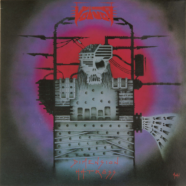 voivodofficial's tweet photo. On this day in 1988, "Dimension Hatröss" was released on Noise Records. 2 music videos were made, for "Tribal Convictions" and "Psychic Vaccum". Which song is your favorite? https://t.co/8EOGuJgte3