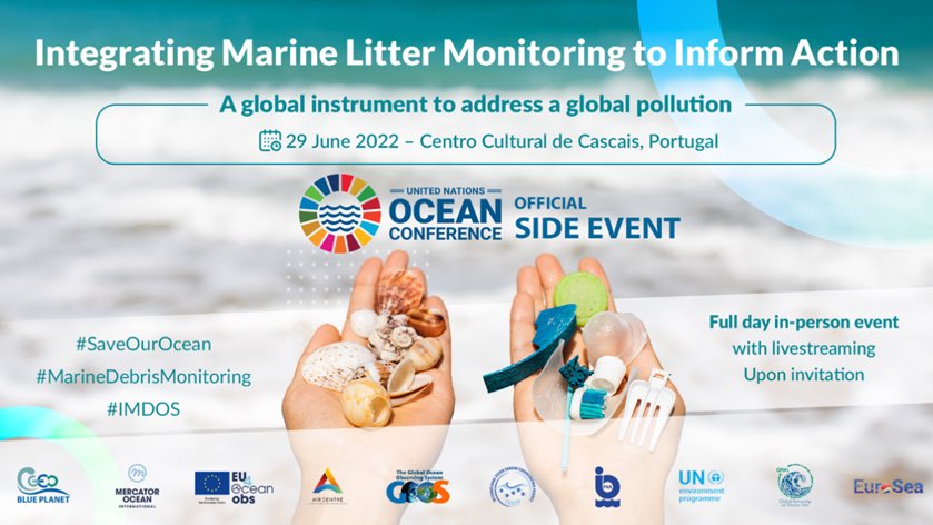 Blue Planet (@geoblueplanet) on Twitter photo 1st session gave an overview of what, when and where to monitor #marinelitter, monitoring for global policy &intro to concept of #IMDOS - integrated #marine debris observing system with <a href="/ProfRThompson/">Prof. Richard C Thompson OBE FRS</a> <a href="/uniplymouth/">Univ of Plymouth</a> <a href="/UNEP/">UN Environment Programme</a> @alexanderturra <a href="/usponline/">USP - Universidade de São Paulo</a>
#UNOC2022 #UNOceansConference 1st session gave an overview of what, when and where to monitor #marinelitter, monitoring for global policy &intro to concept of #IMDOS - integrated #marine debris observing system with <a href="/ProfRThompson/">Prof. Richard C Thompson OBE FRS</a> <a href="/uniplymouth/">Univ of Plymouth</a> <a href="/UNEP/">UN Environment Programme</a> @alexanderturra <a href="/usponline/">USP - Universidade de São Paulo</a>
#UNOC2022 #UNOceansConference