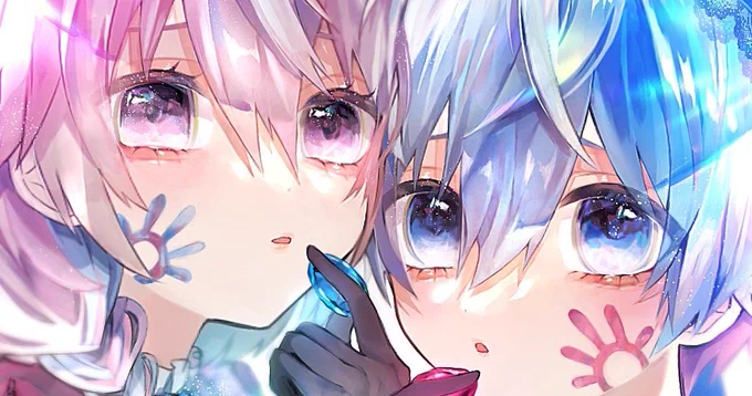 去年のイラストが高彩度すぎる件について 