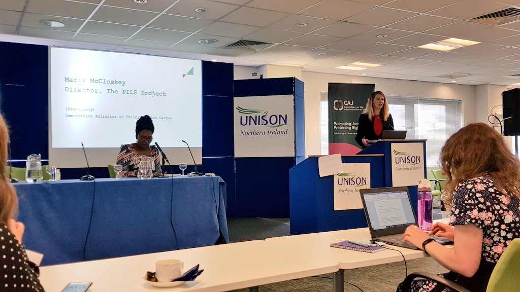 PILSni's tweet photo. The lived experiences of people who are seeking safety are also on the agenda 💬

@Lseenoi of @nwmforum and our own Director @MariaMcCloskey (former #immigration solicitor w/@ChildLawCentre) are sharing their #FrontlineLessons. https://t.co/6AzvmCHDV5