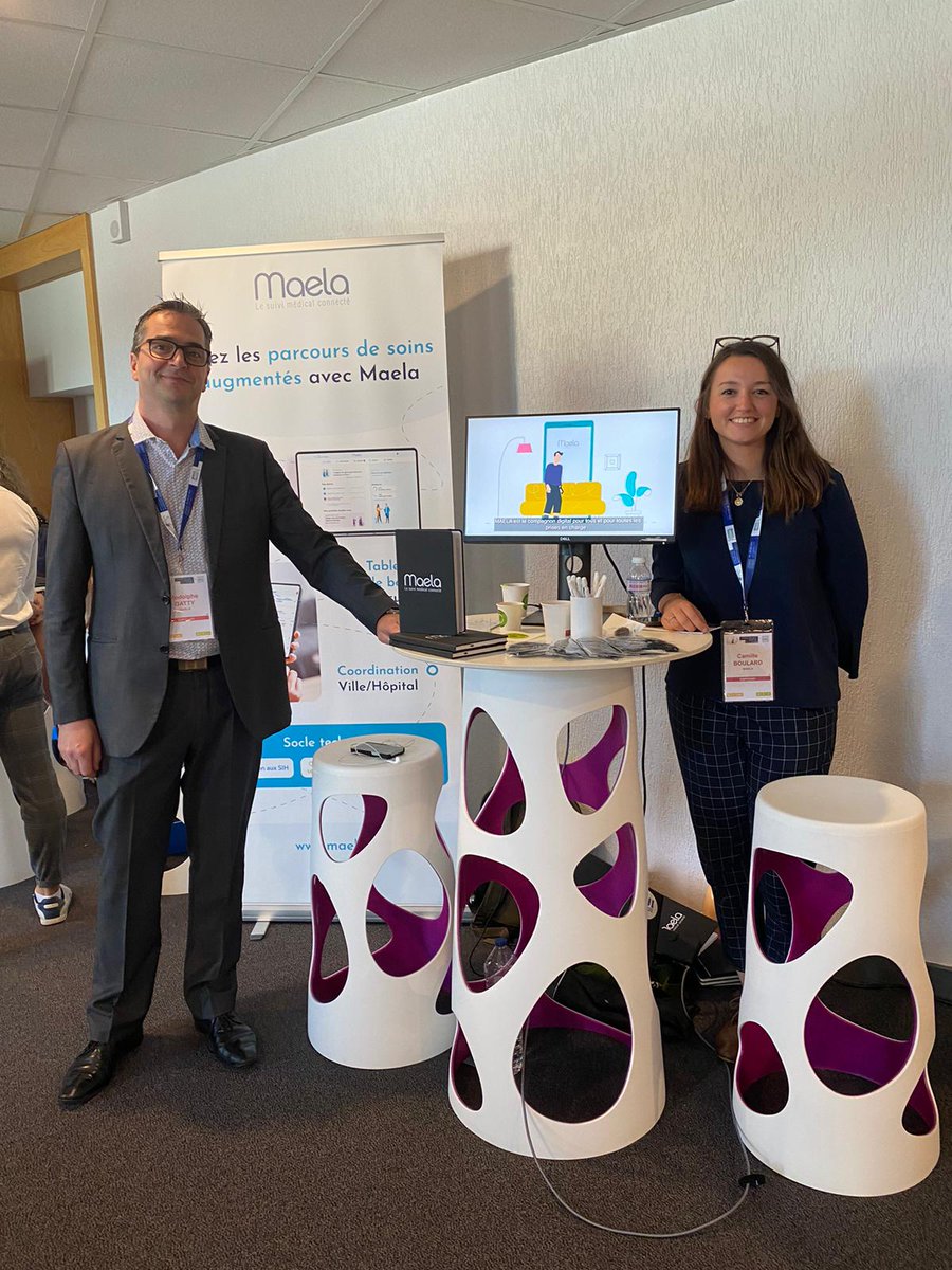 #Univesanté Focus sur nos exposants 
👉 Stand Maela <a href="/Maela_medical/">Maela</a> (Solution de télésurveillance médicale connectée) 
N'hésitez pas à venir les rencontrer !universite-esante.com/nos-sponsors-2… #hcsmeufr #castresmazamet #IA #santéconnectée