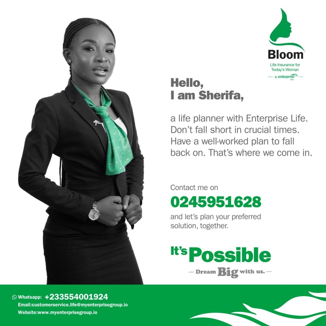 In times of need, Sherifa can be of help. With our bloom policy, you can always put your needs as a woman first. Contact her today for a perfect solution! #EnterpriseLife #DigitalEnterprise #YourAdvantage #Bloom #ItsPossible