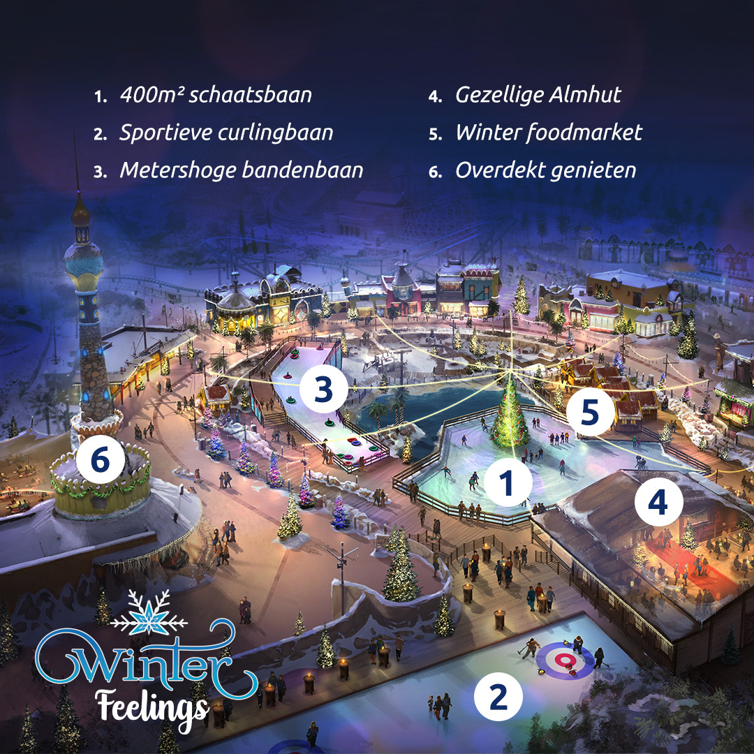 toverland's tweet photo. Deze winter pakken we uit met een fonkelnieuw concept: Winter Feelings. 🤩⛄ Het gaat een warme winter worden in Toverland met alle 6 gebieden!

Ook zo benieuwd wat je dan allemaal te wachten staat? 👉Ontdek het hier: https://t.co/lMdiEs5c1p #Toverland https://t.co/EZkAvWIg92