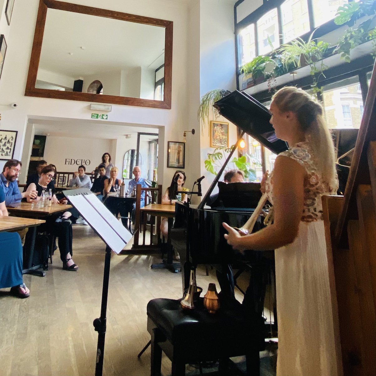 Deborah Pritchard (@dpritchardm) on Twitter photo Bravo 👏👏👏 <a href="/matildalloydtpt/">Matilda Lloyd</a> and <a href="/martincousin/">Martin Cousin</a> for a breathtaking performance of my ‘Seven Halts on the Somme’ for trumpet and piano at the <a href="/musical_up/">Up Close and Musical</a> festival with <a href="/shiryviola/">Shiry Rashkovsky</a> on Saturday at the <a href="/Fideliocaf/">Fidelio</a> - a wonderful concert and fantastic venue! 🎺🎺🎺 Bravo 👏👏👏 <a href="/matildalloydtpt/">Matilda Lloyd</a> and <a href="/martincousin/">Martin Cousin</a> for a breathtaking performance of my ‘Seven Halts on the Somme’ for trumpet and piano at the <a href="/musical_up/">Up Close and Musical</a> festival with <a href="/shiryviola/">Shiry Rashkovsky</a> on Saturday at the <a href="/Fideliocaf/">Fidelio</a> - a wonderful concert and fantastic venue! 🎺🎺🎺