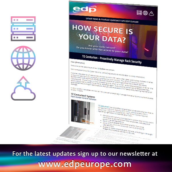 edpeurope's tweet photo. Missed our latest newsletter? Read it here - https://t.co/7RU0R1mcEB

This month we focus on #DataCentre #ITRack #Security and #AccessControl.

Get future editions by registering at our website.

#RackSecurity #EdgeComputing #LetsConnect #Infrastructure #whitespace https://t.co/RUNoezrAMK