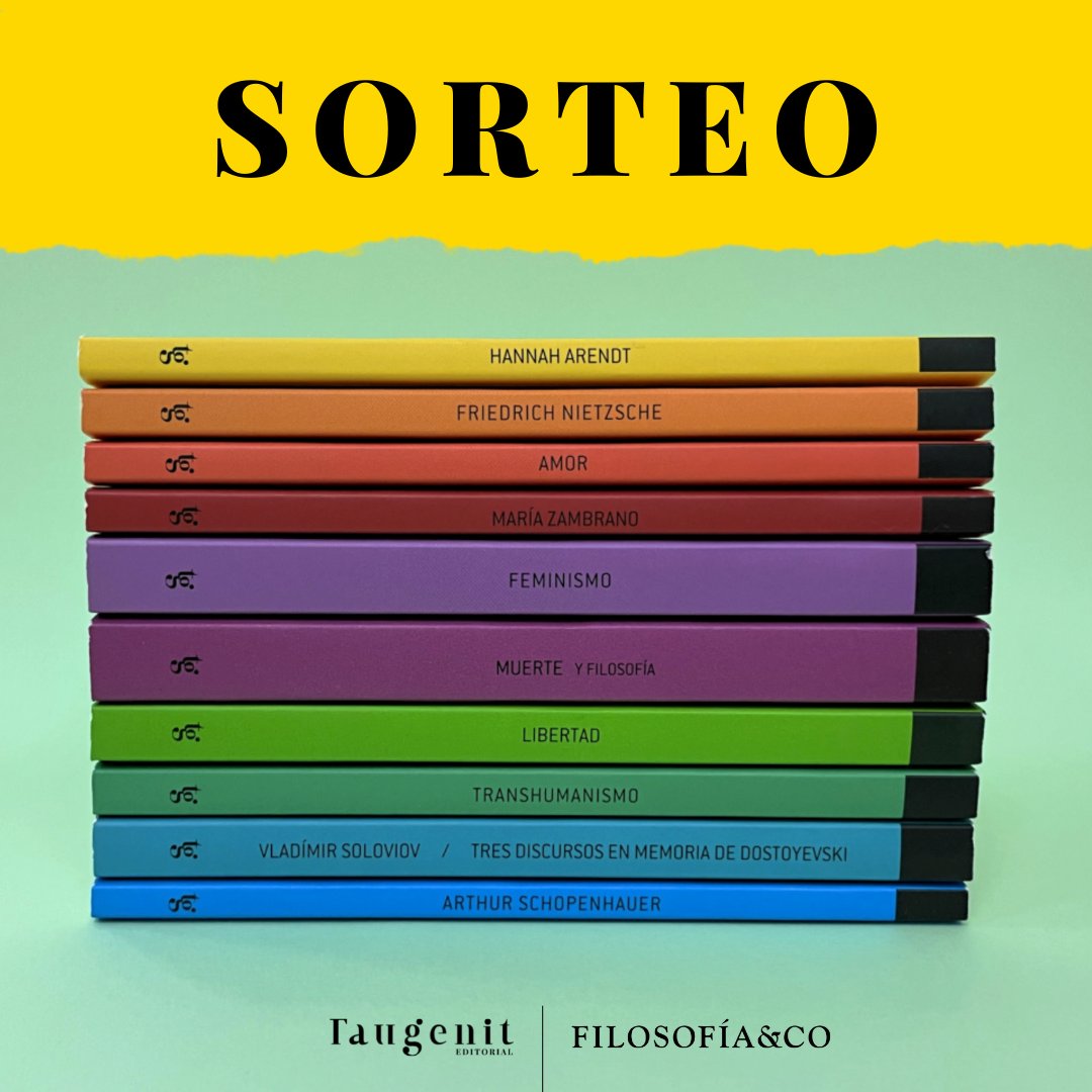 taugenit's tweet photo. ¡Sorteamos un pack de la colección 'La Caverna'! 🌟 Para participar sólo tienes que:

-Seguir a @taugenit y @_filco 
-Dar RT a este tweet

Podéis participar hasta el miércoles 6 de julio. Al día siguiente anunciaremos ganador/a. ¡Suerte! 😊
* Sorteo válido en territorio español. https://t.co/tRsuqni4Dg