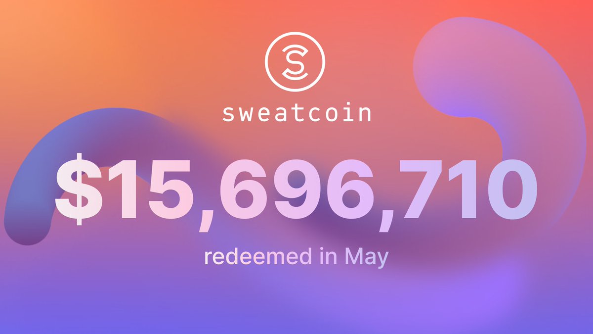 Your steps are worth something 💰 

Last month, users redeemed their sweatcoins for $15M+ worth of goods and services in the Sweatcoin Marketplace💧