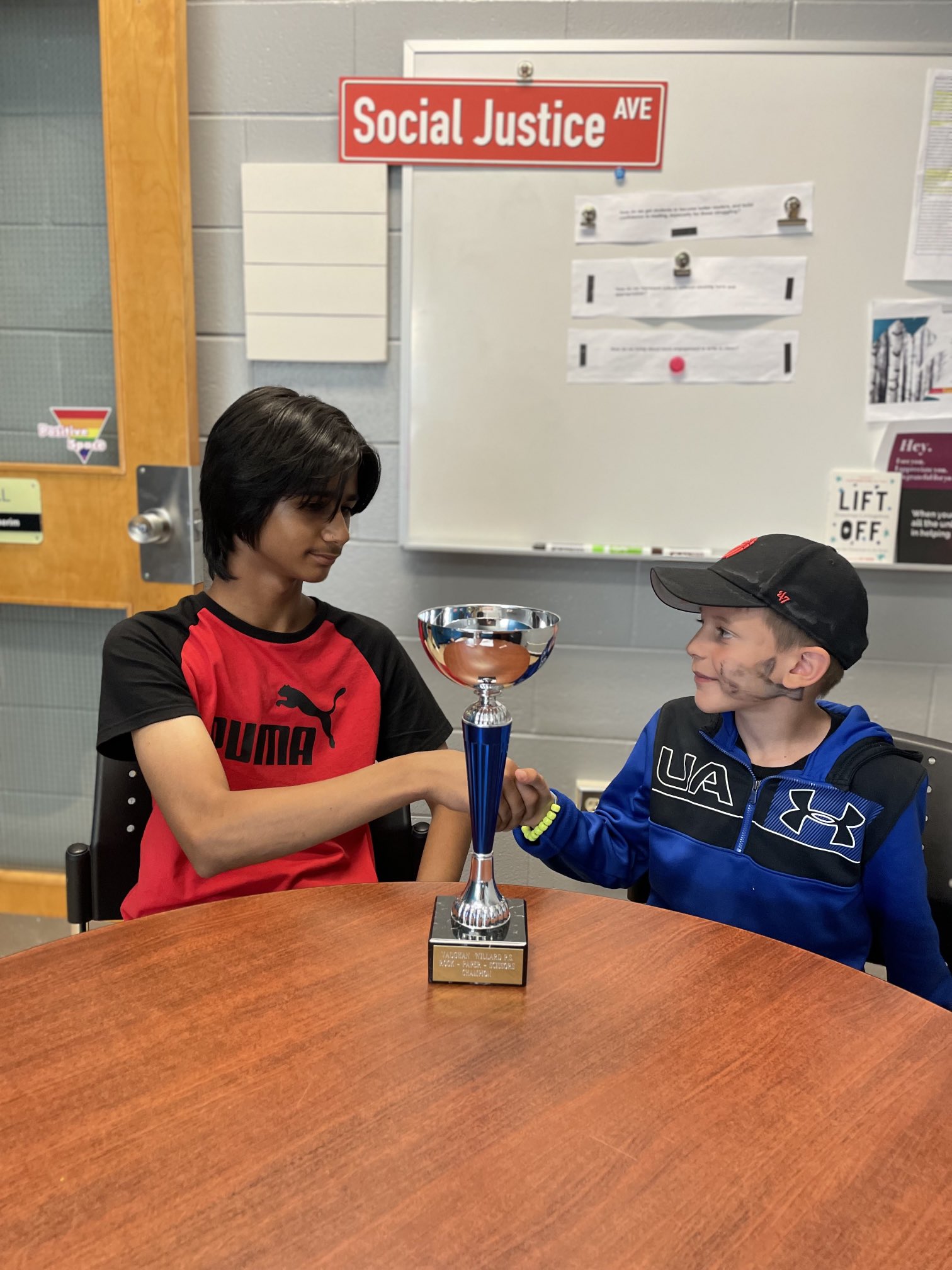 Vaughan Willard P.S. on Twitter: "Rock, Paper, Scissors Finals today! Best of luck to both