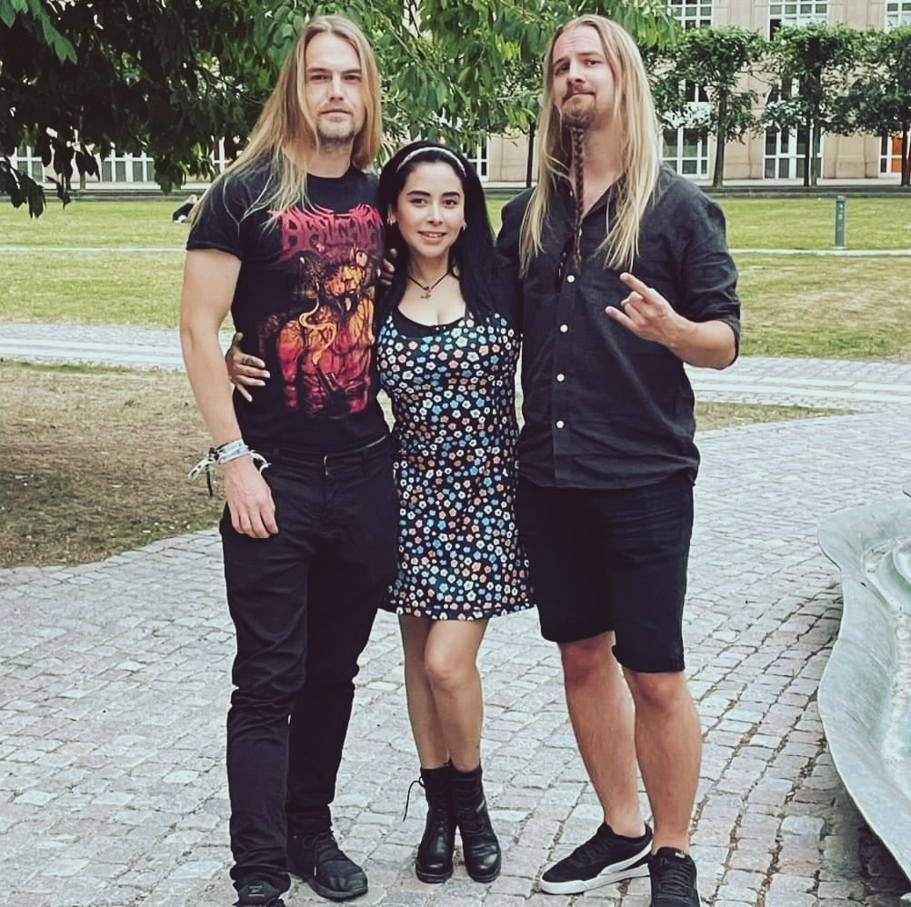 Desolator fan visitor in Stockholm, beers and good times were had! 🤘

#deathmetal