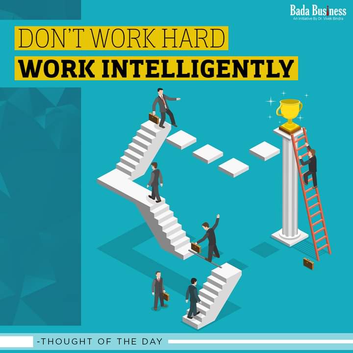 minaketan_bisoi's tweet image. It&apos;s time to work smartly! Every task has a creative solution to perform it. You just have to find one.
.
Don&apos;t forget to REGISTER for a FREE webinar of Dr Vivek Bindra on parenting - badabusiness.com/art-of-parenti…
.
#WorkIntelligently #BadaBusiness
#MinaketanBusinessConsultant