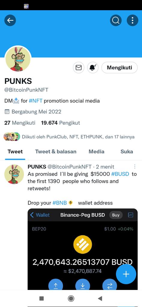 ArielCaem007's tweet photo. @BitcoinPunkNFT 0x2d4F127DBe6D3691c33E98650b0231aDD1E27155 https://t.co/M92EvJSHsV