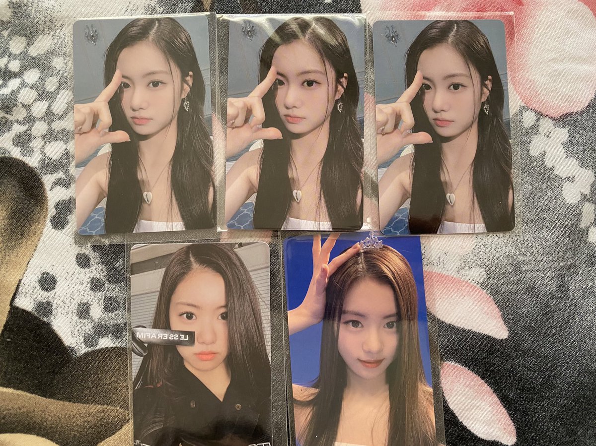 reindropcart's tweet photo. #reindrops

wts lfb

🌧 garam naver pob - ₱300 (stbo)
🌧 garam weverse set (normal + holo) - ₱500
🌧 garam weverse normal - ₱250 ea
🌧 garam volume 1 album pc - ₱250
🌧 garam set (weverse holo set, naver pob, vol 1 pc) - ₱1000

🏷 kim garam lesserafim https://t.co/0TLW3m4PVF