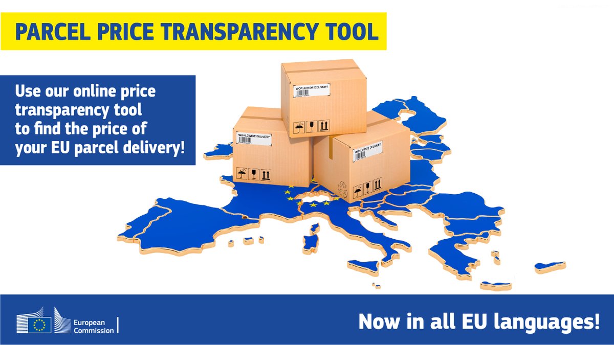 Instrument pentru compararea și găsirea celui mai bun tarif pentru livrarea de colete în EU ec.europa.eu/growth/sectors… Acum disponibil în toate limbile UE 

<a href="/EU_Growth/">Internal Market, Industry, Entrepreneurship & SMEs</a>
 
<a href="/EU_Consumer/">EU Consumer Affairs</a>
 
<a href="/ECC_web/">European Consumer Centres Network</a>