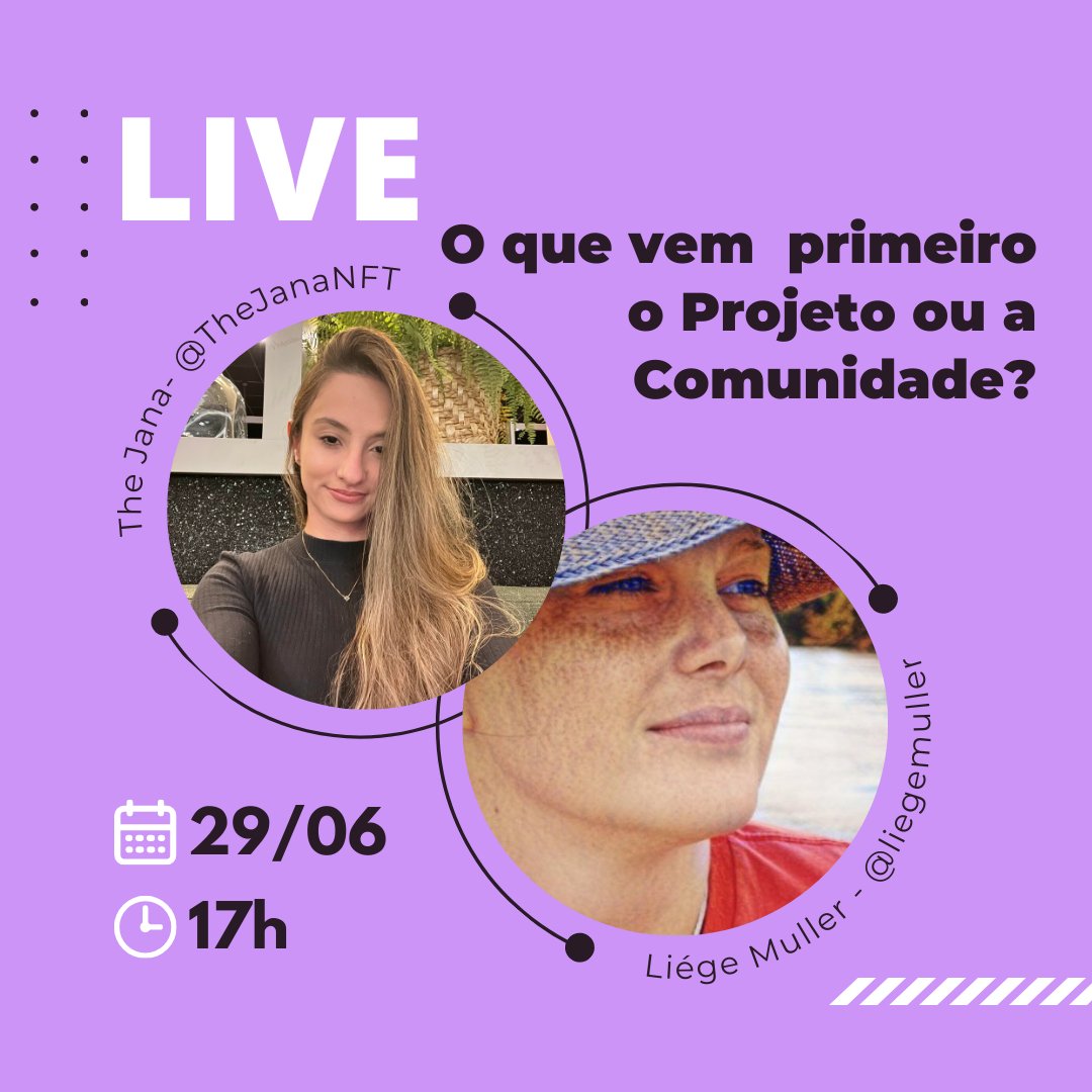 Bom dia, hoje é o dia de falar com a minha amiga, parceira, maravilhosa <a href="/liegemuller/">liegemuller.base.eth</a>🎉

Space hoje às 17h e com um assunto bem interessante pra debatermos 👀

Já avisa todo mundo que hoje por uma hora tu tem um compromisso com nossa comundiade Brasileira! 🇧🇷

Te esperamos!😍
