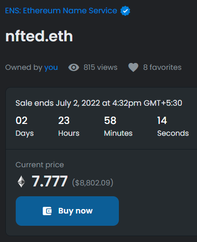 james_base_eth's tweet photo. The closest word to #NFT
nfted.eth - 7.777 ETH ๐ฅ
815 views do mean something
#ENS #NFTed #NFTCommunity #NFTs #NFTGiveaways #ensdomains #domains #NFTartist #superrare #FOUNDATION #OpenSeaNFT #looksrare #X2Y2
https://t.co/isbtX7OsEn https://t.co/wotr6diRve