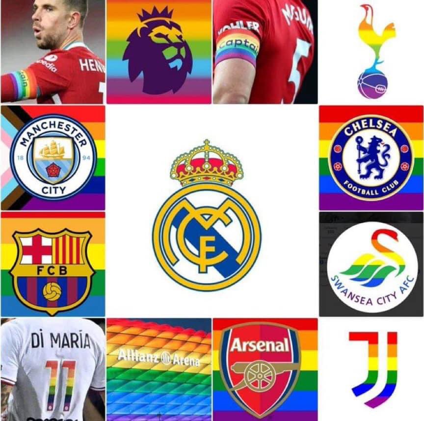 عندما دعمتهم جميع الاندية ، وقف مدريد شامخاً امام تلك الفئه.