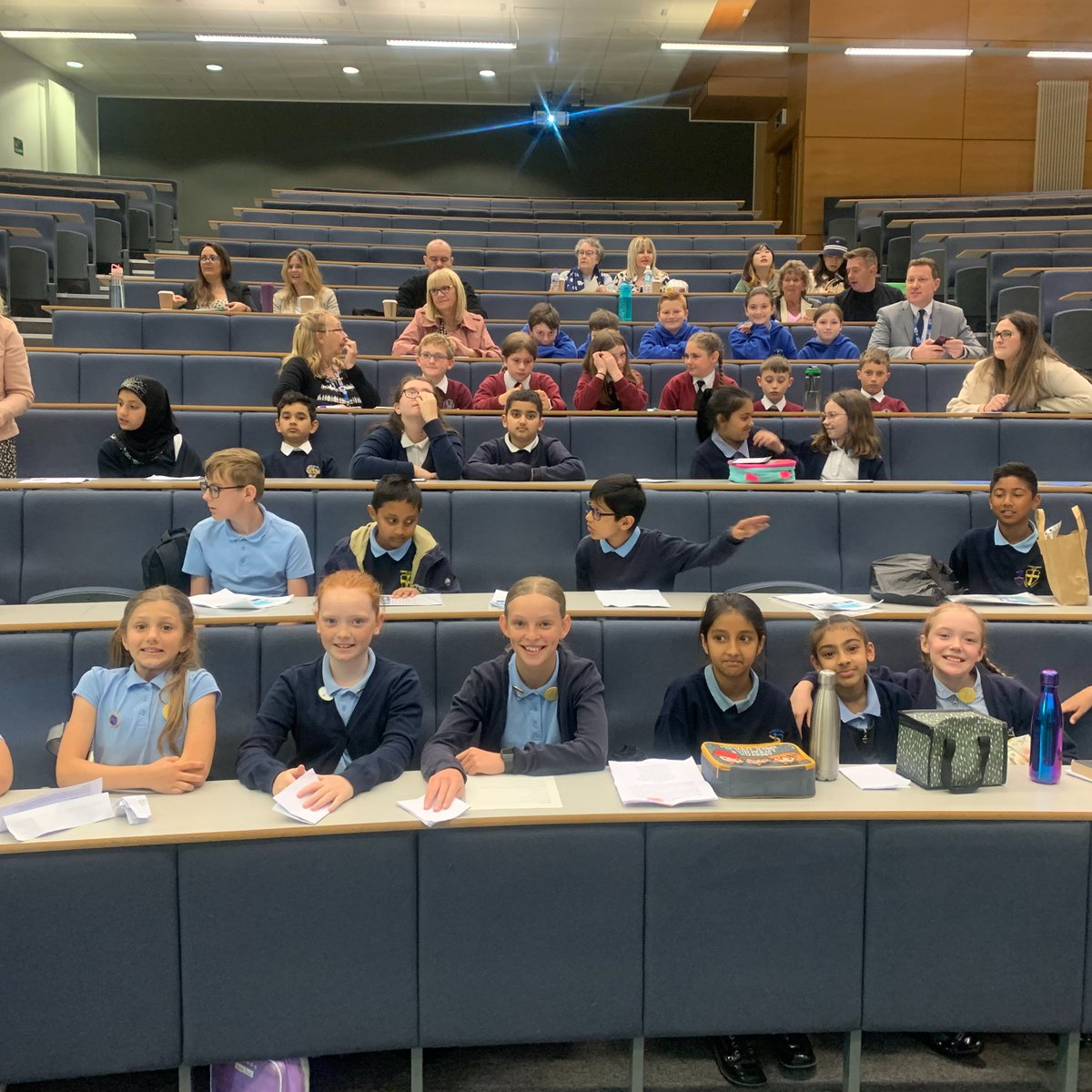 EHU_FOE's tweet photo. Today we welcome @ForwardAs1Trust to our #ChildrensRights conference @edgehill. Children share presentations about their views on protecting #childrensrights. The children ask us 'what are you going to do to protect our rights?'  @UNICEF_uk @ProfCRobinson @lorrainepartin1 @HVJOK https://t.co/9NmM1Dehxv