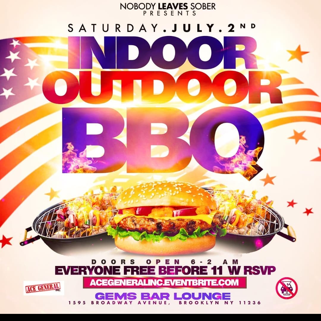 bigsav007's tweet photo. I.S.W.W Nobody Leaves Sober Saturdays presents Friendly BBQ Tell A Friend Free Food With purchase of Drink See Ya There https://t.co/bHx6zvTBED