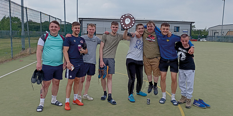 A huge well done to our Scunthorpe apprentices who raised £250 for The Goddards care home with a charity football match ⚽🏆👏 Thanks @HFRSolutionsCIC for your support #BuildingStrongerCommunities