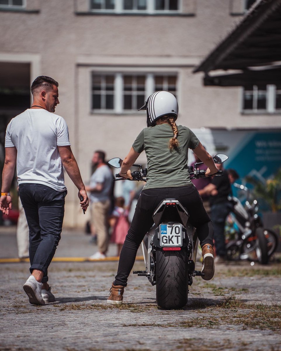 VERGEmotorcycle's tweet photo. Test rides at the Reload Land Festival this past weekend.  

Production starts soon so head over to our website to order yours!

#vergemotocycles #vergemc #ev #electricmotorcycle #electric #motorcycle #motorbike #greentechnology #zeroemissions #greentechnology #youandtheroad https://t.co/wdoh3FO43I
