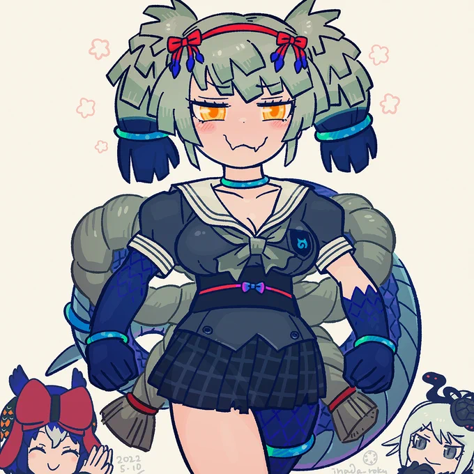 たのしく描けました #2022年自分が選ぶ今年上半期の4枚 #けものフレンズ 