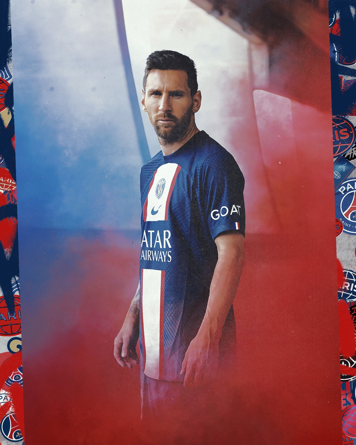 messi psg uniform