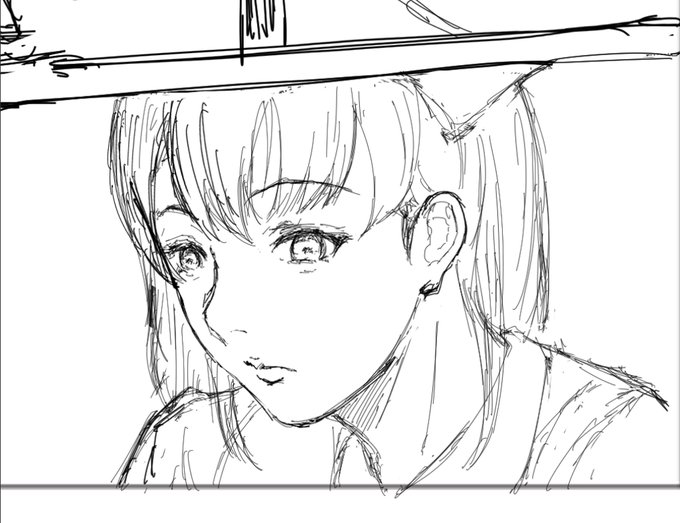 美人を描くのはいつだって楽しい。 