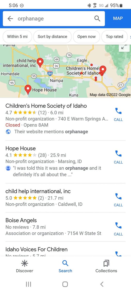 Wadapatch's tweet photo. For all the pro lifers out there. Here's a list I googled of orphanages around Boise. Why not start there? I'm sure they could use families, help, and love. https://t.co/2WEyA9iY77