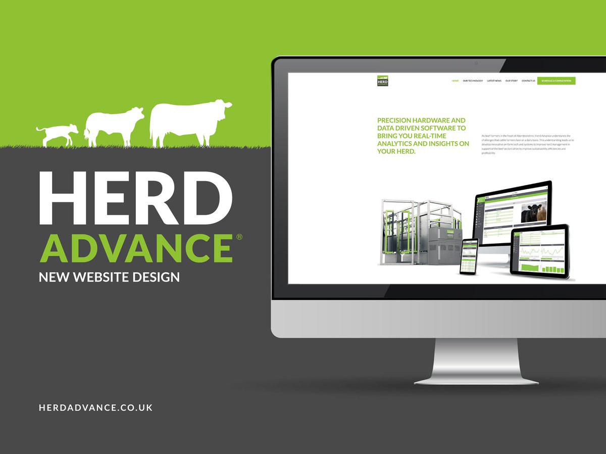 HerdAdvance's tweet photo. New Website Launch! proud to announce the launch of the new and improved Herd Advance website. Why the change? Its simple…easier to use and navigate to enable our new and existing customers to find out more on our digital cattle transformation technology🐂☁️💡#digital #beeftech https://t.co/qMQF3tGSQW