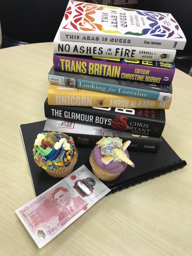 Ready to speak at <a href="/centrepointuk/">Centrepoint</a>’s #Pride Month lunchtime event - props and cupcakes ready!