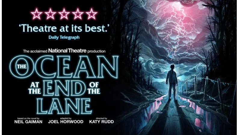 MucMagda's tweet photo. Just bough tickets for the @OceanOnStage based on the novel by @neilhimself at the @LiverpoolEmpire and I cannot contain my excitement! I have read so many good reviews! Off to read the book now! https://t.co/sT9K5sRYwK